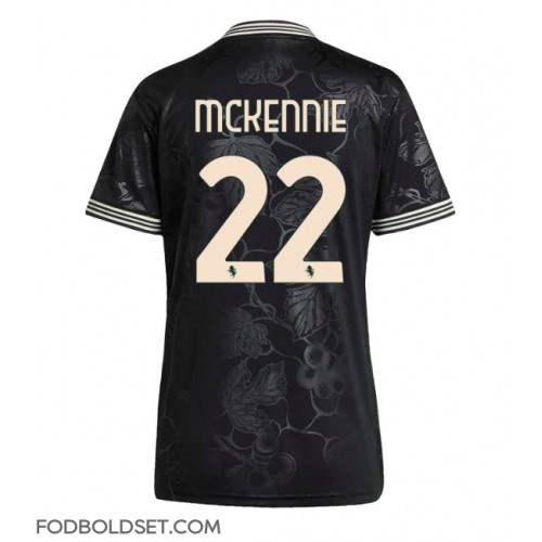 Juventus Weston McKennie #22 Tredjetrøje Dame 2025-26 Kortærmet